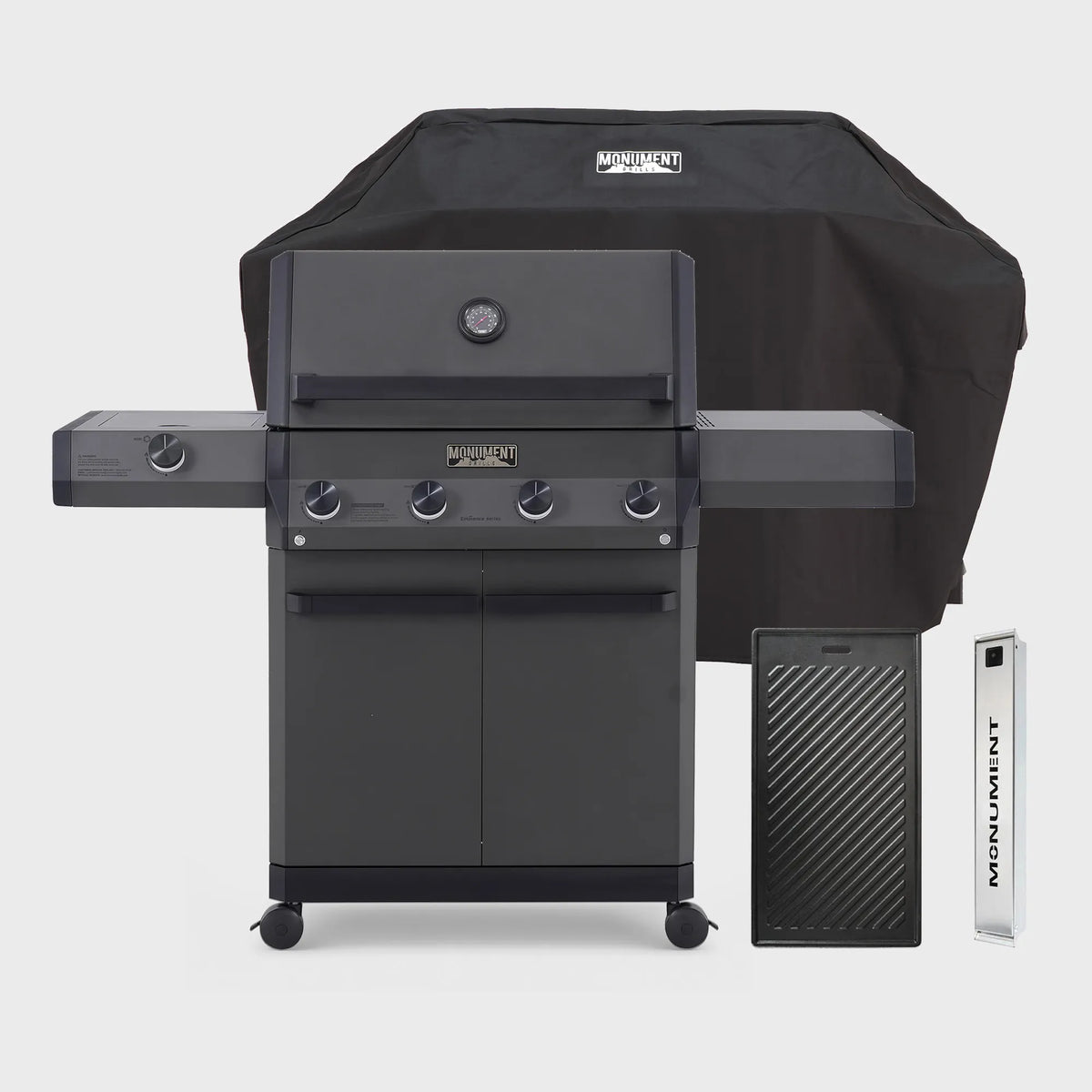 Monument Grills Eminence 425 | Fortified Propane Gas Grill with Infrared Burners