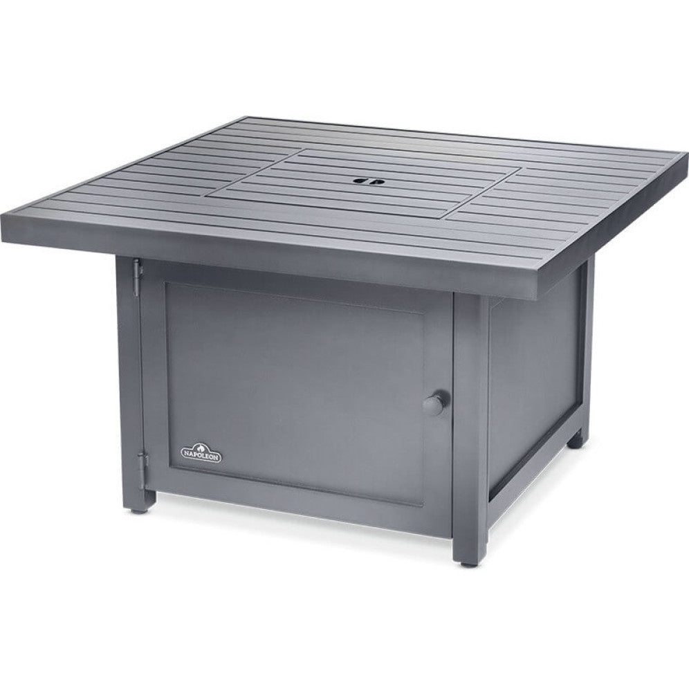 Hamptons Square Patioflame Fire Table | 42", 40,000 BTU, 376 lbs, Grey, Propane | Free Shipping