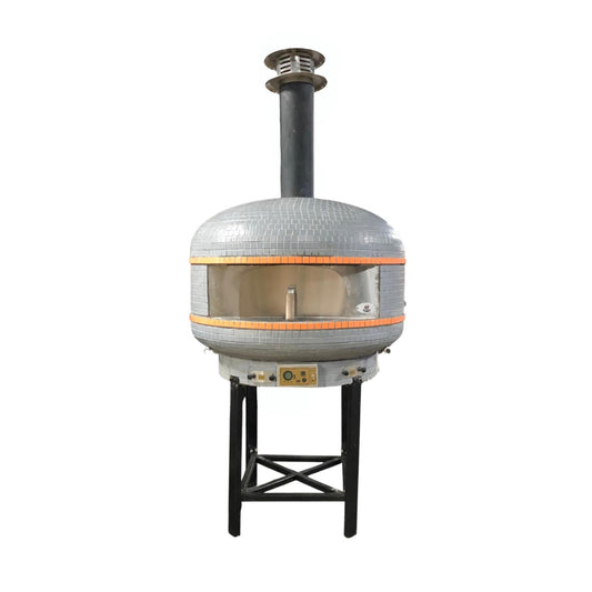 40" Professional Lava Wood-Fired Oven with Digital Controls & Convection Fan