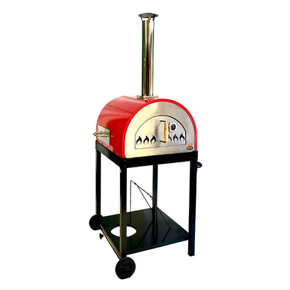 WPPO Traditional 25" Dual Fuel Pizza Oven | Wood & Gas Powered