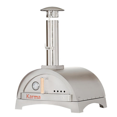 Karma 25 Wood-Fired Oven with Countertop Base | 304 Stainless Steel | WPPO