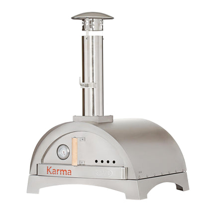 Karma 25 Wood-Fired Oven with Countertop Base | 304 Stainless Steel | WPPO