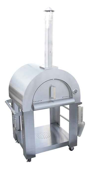 KoKoMo 32" Built-In Wood Fired Pizza Oven | Outdoor Kitchen Pizza Oven | Up to 900°F | Free Shipping