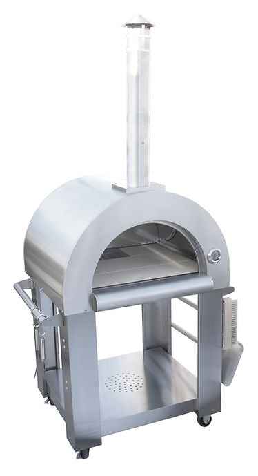 KoKoMo 32" Built-In Wood Fired Pizza Oven | Outdoor Kitchen Pizza Oven | Up to 900°F | Free Shipping