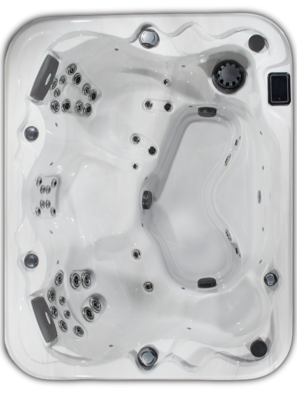 Colorado Hot Tub Spa | 5' x 7' Compact 4-Person Outdoor Spa | Value, Great & Extreme Series | 110V or 220V | Patio Elegance