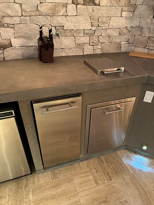 KoKoMo Luxury Custom Outdoor Kitchen | Fully Custom BBQ Island, Professional Installation | Contact for Quote