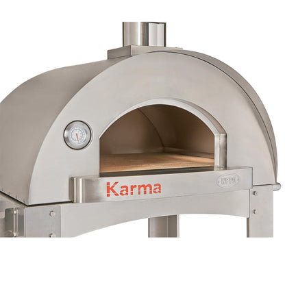 Karma 32" Professional Wood-Fired Oven | 304 Stainless Steel | Cooks Up to 3 Pizzas