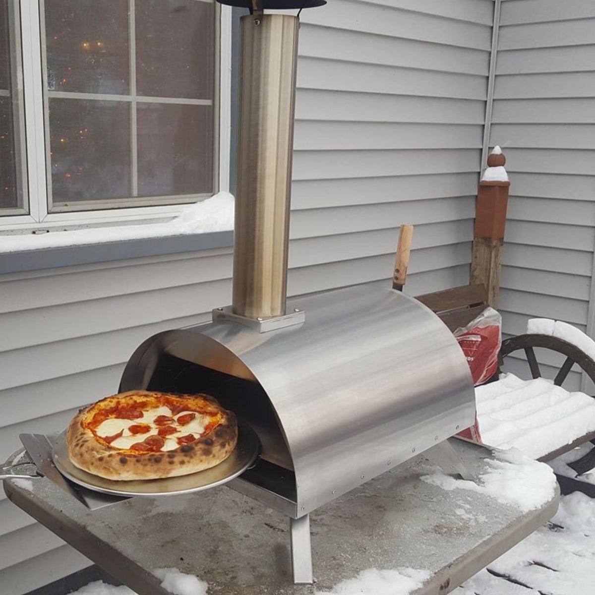 Lil Luigi Portable Wood-Fired Pizza Oven with Accessories | WPPO