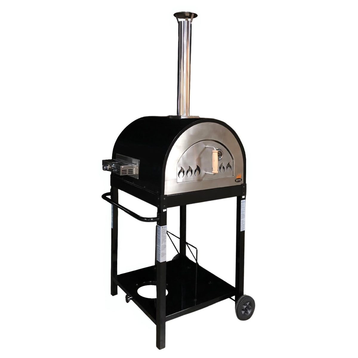 WPPO Traditional 25" Dual Fuel Pizza Oven | Wood & Gas Powered