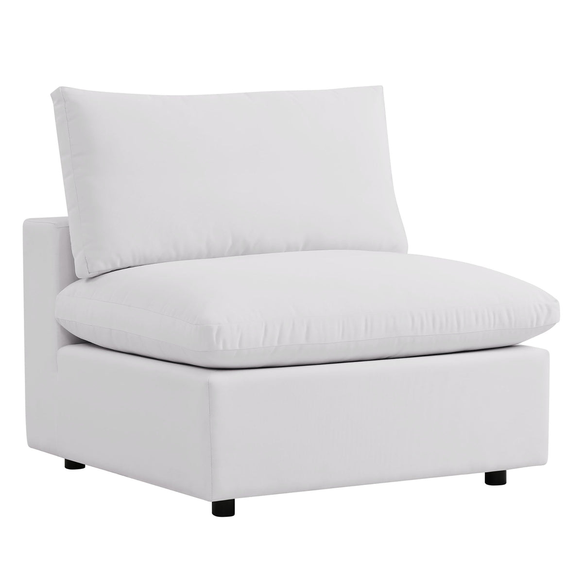 Modway 5-Piece Outdoor Sectional Sofa Set | Modular, Foam Cushions, Charcoal or White, 384 lbs | Free Shipping