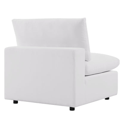 Modway 5-Piece Outdoor Sectional Sofa Set | Modular, Foam Cushions, Charcoal or White, 384 lbs | Free Shipping