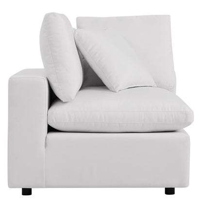 Modway 5-Piece Outdoor Sectional Sofa Set | Modular, Foam Cushions, Charcoal or White, 384 lbs | Free Shipping