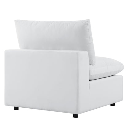 Commix 5-Piece Outdoor Sectional Sofa | Sunbrella® White, Modular, Removable Covers | Free Shipping