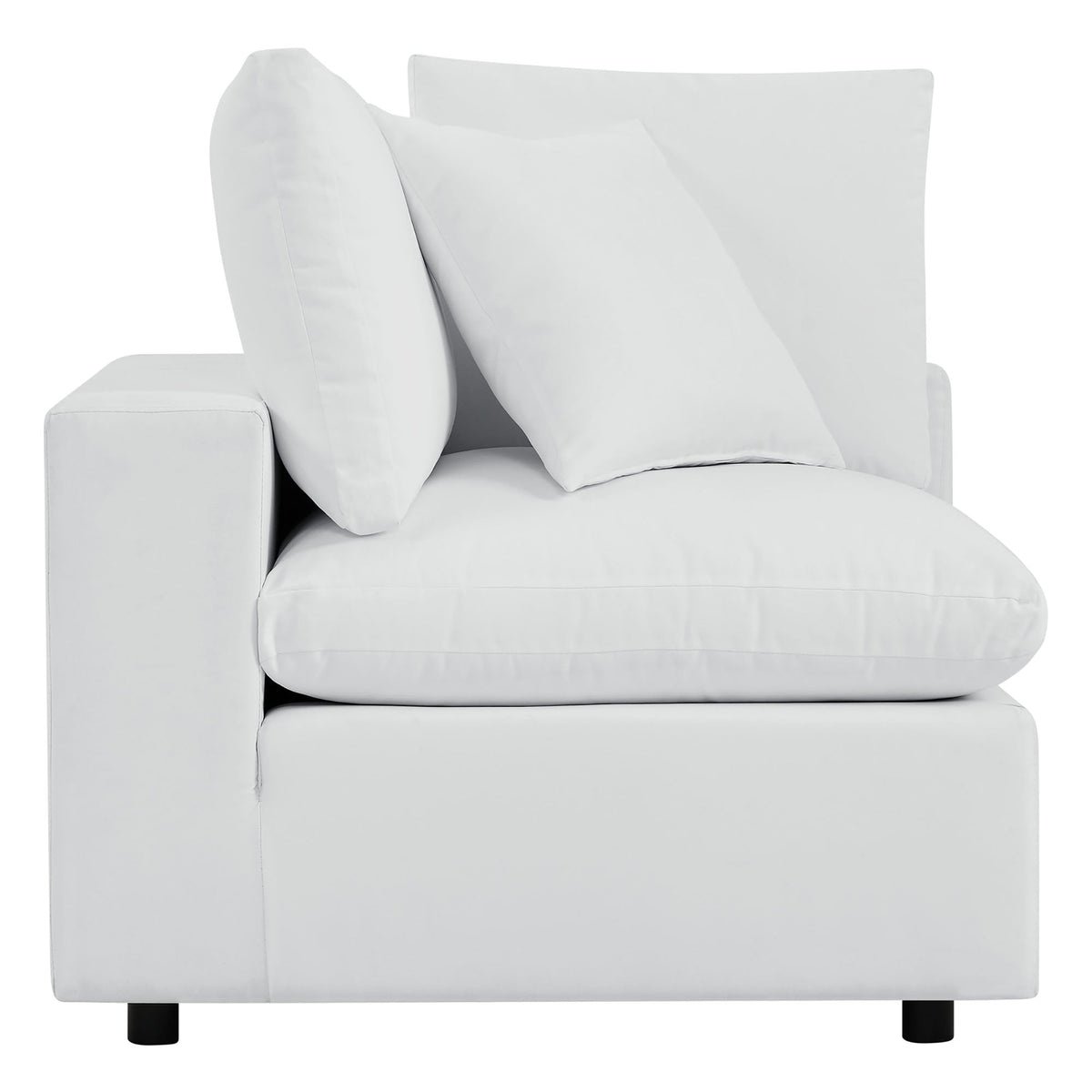 Commix 5-Piece Outdoor Sectional Sofa | Sunbrella® White, Modular, Removable Covers | Free Shipping