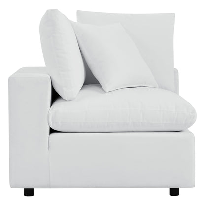 Commix 5-Piece Outdoor Sectional Sofa | Sunbrella® White, Modular, Removable Covers | Free Shipping