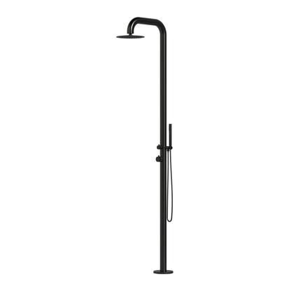 Atlas Freestanding Outdoor Shower with Rain Head & Handheld | 316 Outdoor Showers