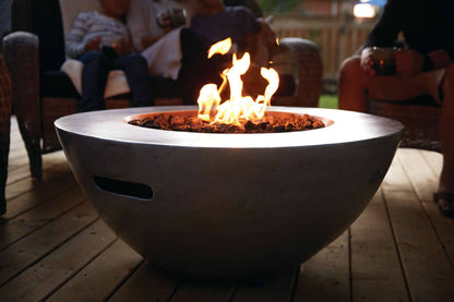 Nexus 36" Round Patioflame Fire Table | 376 lbs, Propane, Concrete Construction | Free Shipping