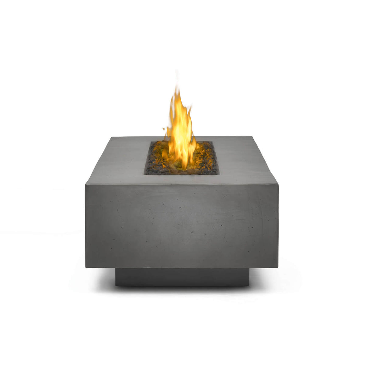 Nexus 56" Rectangle Patioflame Fire Table | 376 lbs, Propane Gas, Concrete Construction | Free Shipping