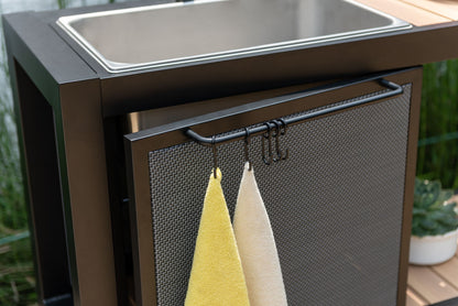 Panama Dark Modular Outdoor Kitchen Unit | 100% Aluminum | Rust-Free | LifestyleGarden