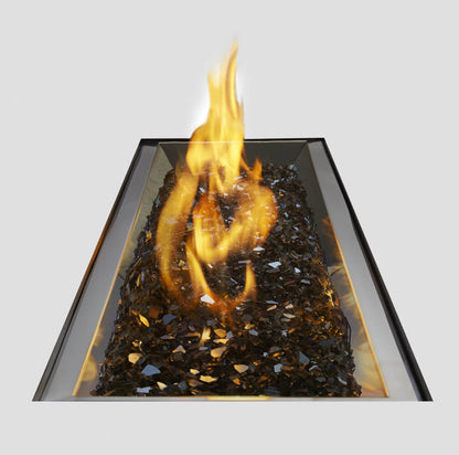 Patio Elegance St. Tropez Rectangle Fire Table | Patioflame | Bronze Finish | 376 lbs | Patio Elegance