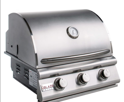 Blaze LBM 25" 3-Burner Built-In Natural Gas Grill (BLZ-3LBM-NG)