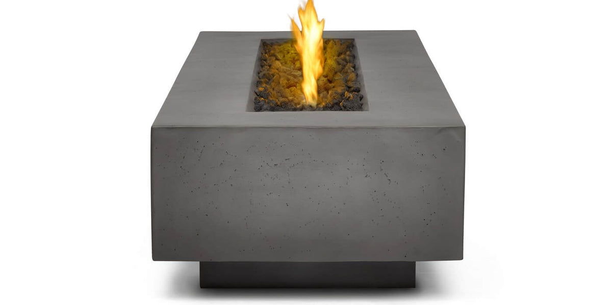 Patio Elegance Nexus 72-Inch Fire Table | Gas Fire Table with Adjustable Flame | Propane Tank Storage Base