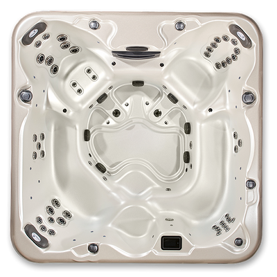Arcadia Luxury Hot Tub | 7-Person 8' Spa | Dual Captain's Chairs | Open Footwell | Great $12,495 / Extreme $17,995 | Free Shipping