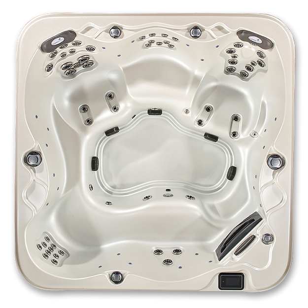 Monarch Hot Tub | Spacious 5-Person Outdoor Spa | LED Lighting | Value, Great & Extreme Series | 110V or 220V | Patio Elegance