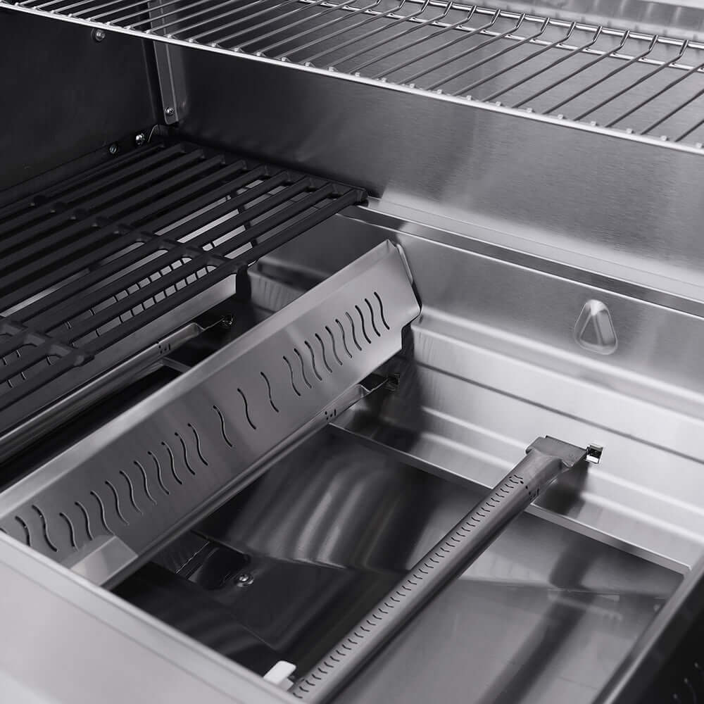 Monument Grills Eminence 405 | ClearView Smart Gas Grill with Bluetooth & LED Panel