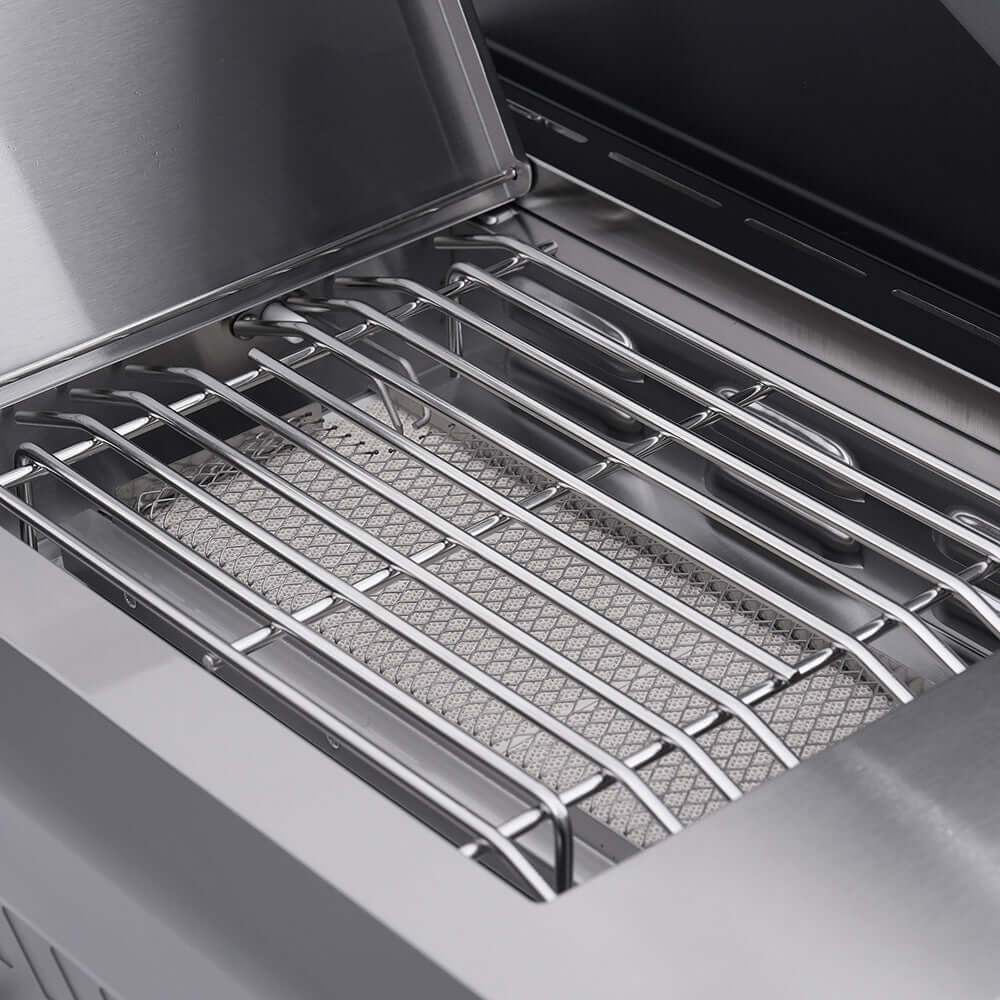 Monument Grills Eminence 405 | ClearView Smart Gas Grill with Bluetooth & LED Panel