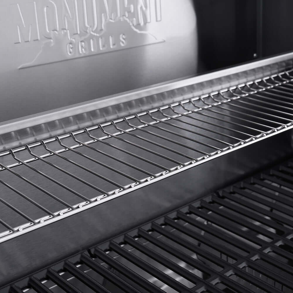 Monument Grills Eminence 405 | ClearView Smart Gas Grill with Bluetooth & LED Panel
