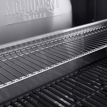 Monument Grills Eminence 405 | ClearView Smart Gas Grill with Bluetooth & LED Panel